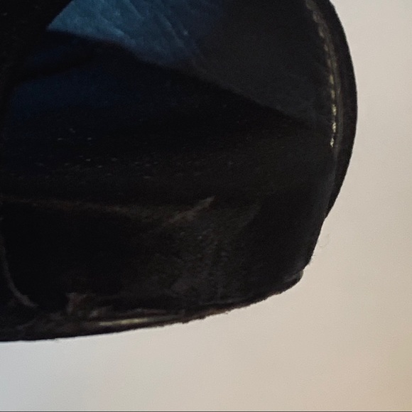 Audrey Brook | Estella Black Satin Peep To… - Picture 13 of 14